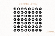 Social Media Icons, a Solid Icon by Wumi Studio (Thumbnail 1 of 5)