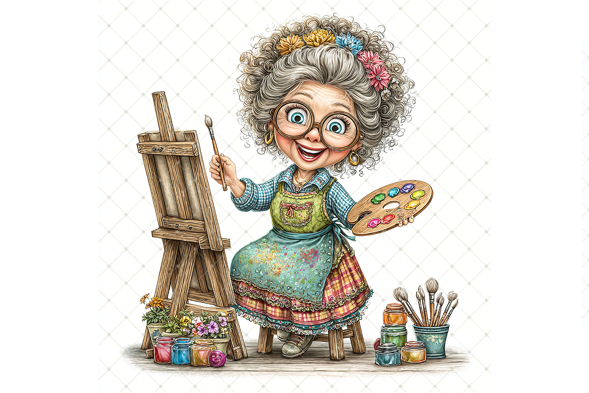 Artist Clipart JPG, a Person Illustration by Memories By Lea (Photo 13 of 19)