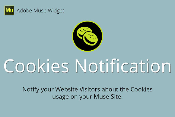 Cookies Notification Muse Widget preview 6