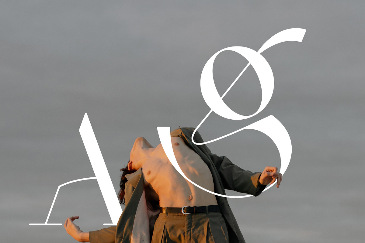 La Gagliane Classic Modern Font, a Sans Serif Font by Hishand Studio (Photo 3 of 12)