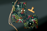 Green Christmas Pattern, a Pattern Graphic by Webvilla Studio (Thumbnail 2 of 4)