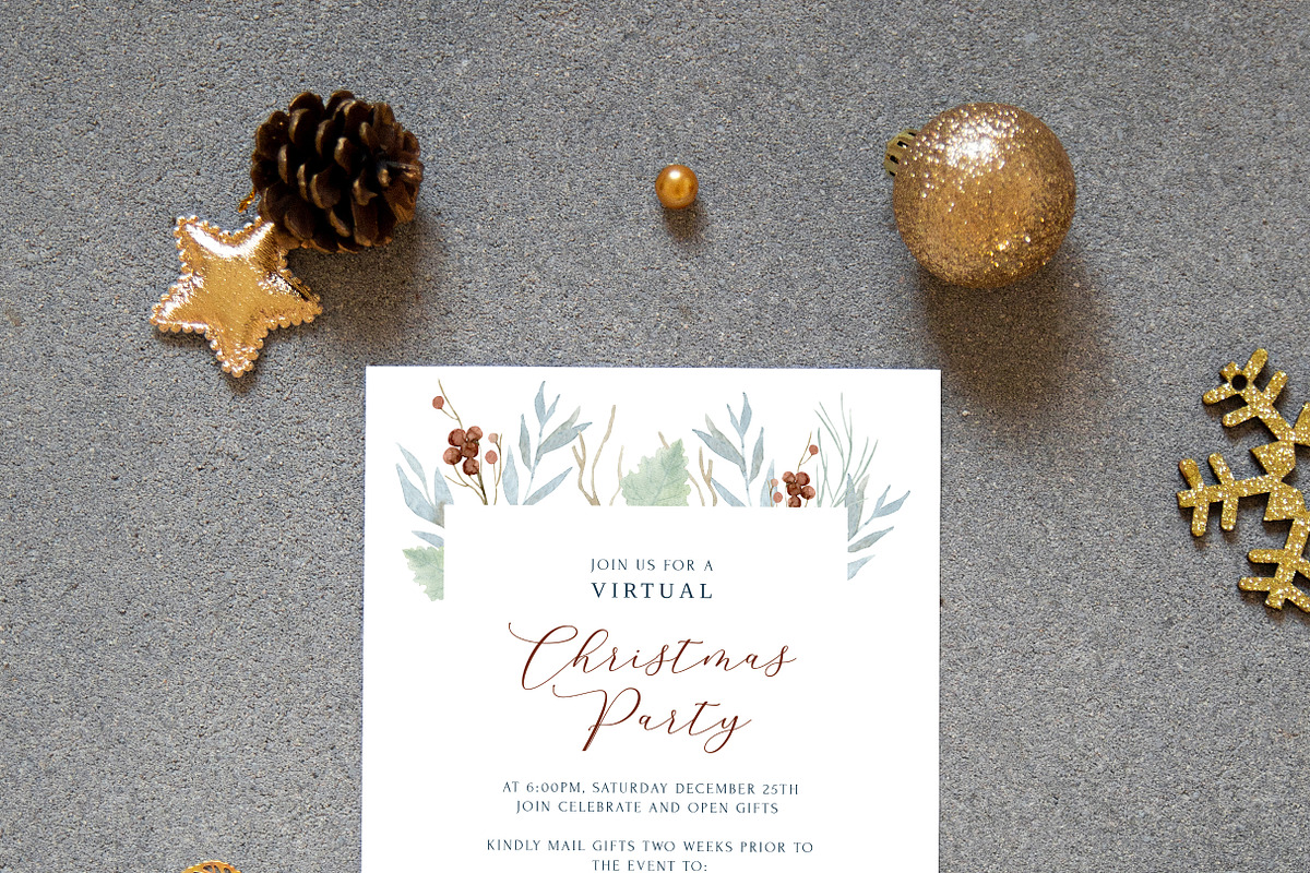 Сhristmas 5x7 Card Mockup, a Product Mockup by ILoveMockupDesign (Photo 3 of 9)