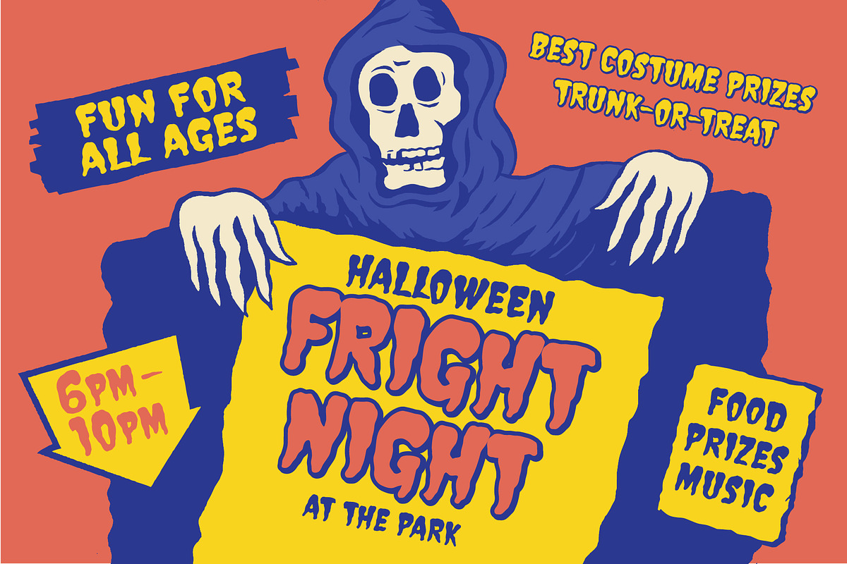 House of Spook Show Collection, a Handwritten Font by Paper Moon Graphic Supply (Photo 10 of 24)