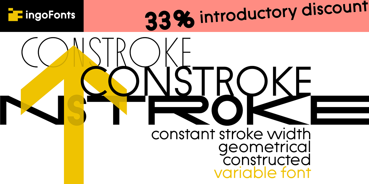 Constroke, a Sans Serif Font by ingoFonts (Photo 11 of 11)