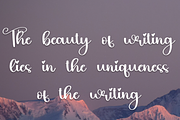 Mushroom | Script Font, a Script Font by Scratchones (Thumbnail 4 of 8)