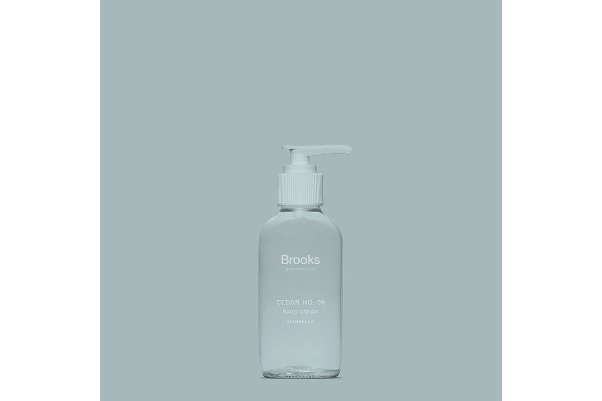 Glass Cosmetic Pump Bottle Mockup, a Pens & Pencil Mockup by Copal (Photo 6 of 17)