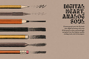 Chromagraph Pencils for Photoshop, a Brush Add-On by True Grit Texture Supply (Thumbnail 2 of 13)