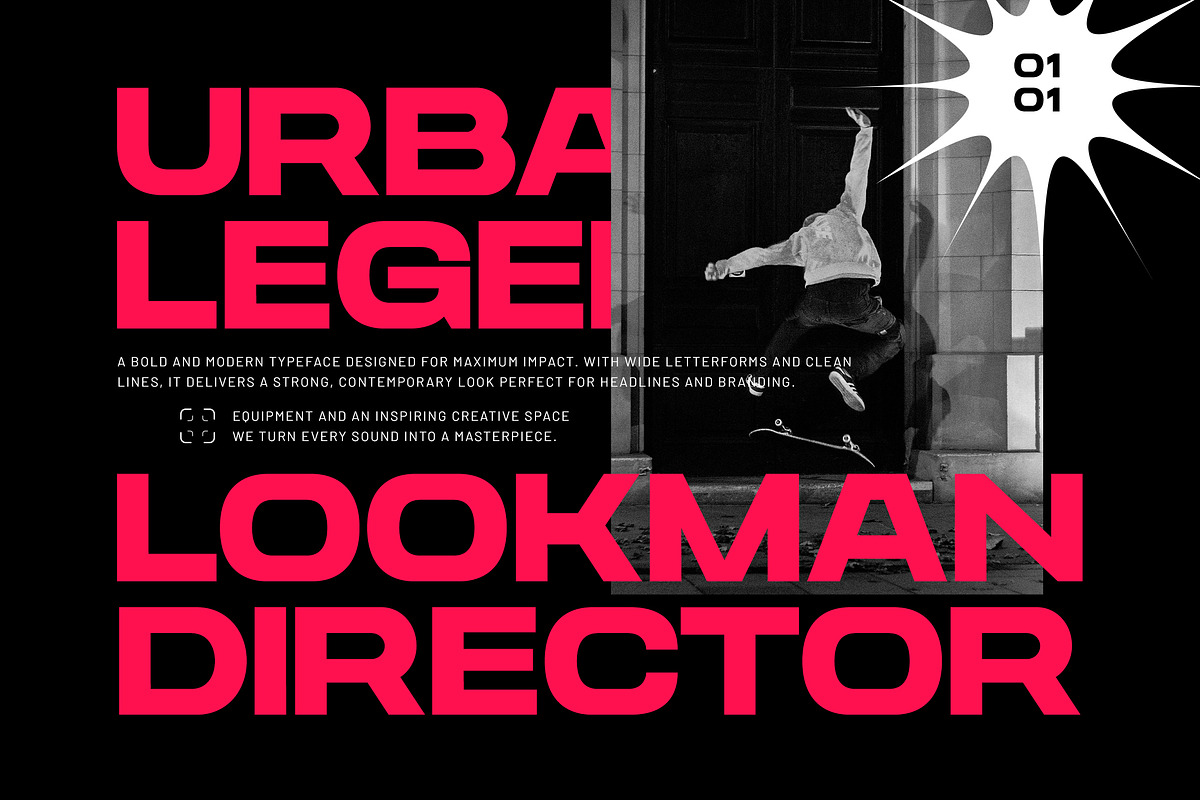 Sixsound – Expanded Sans Serif Font, a Sans Serif Font by Typia Nesia (Photo 4 of 12)