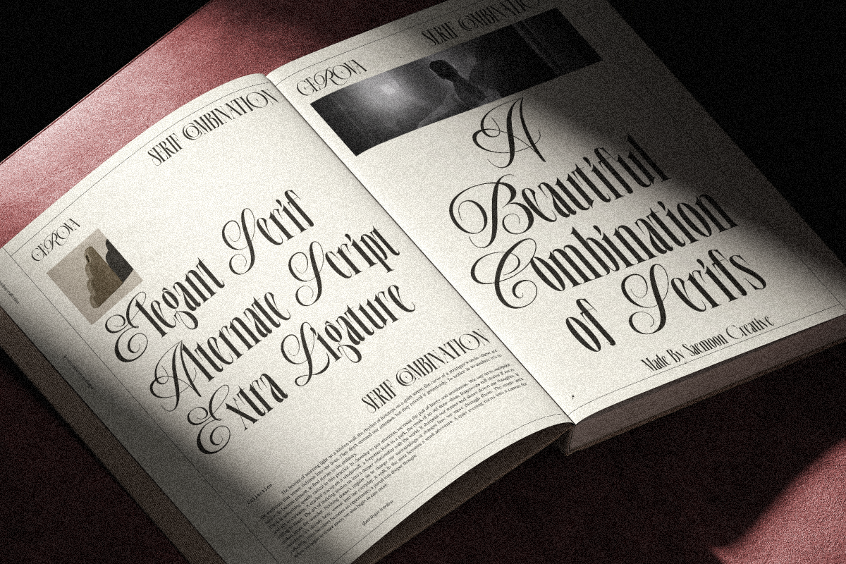 Cerova, a Serif Font by saemoon creative (Photo 7 of 15)