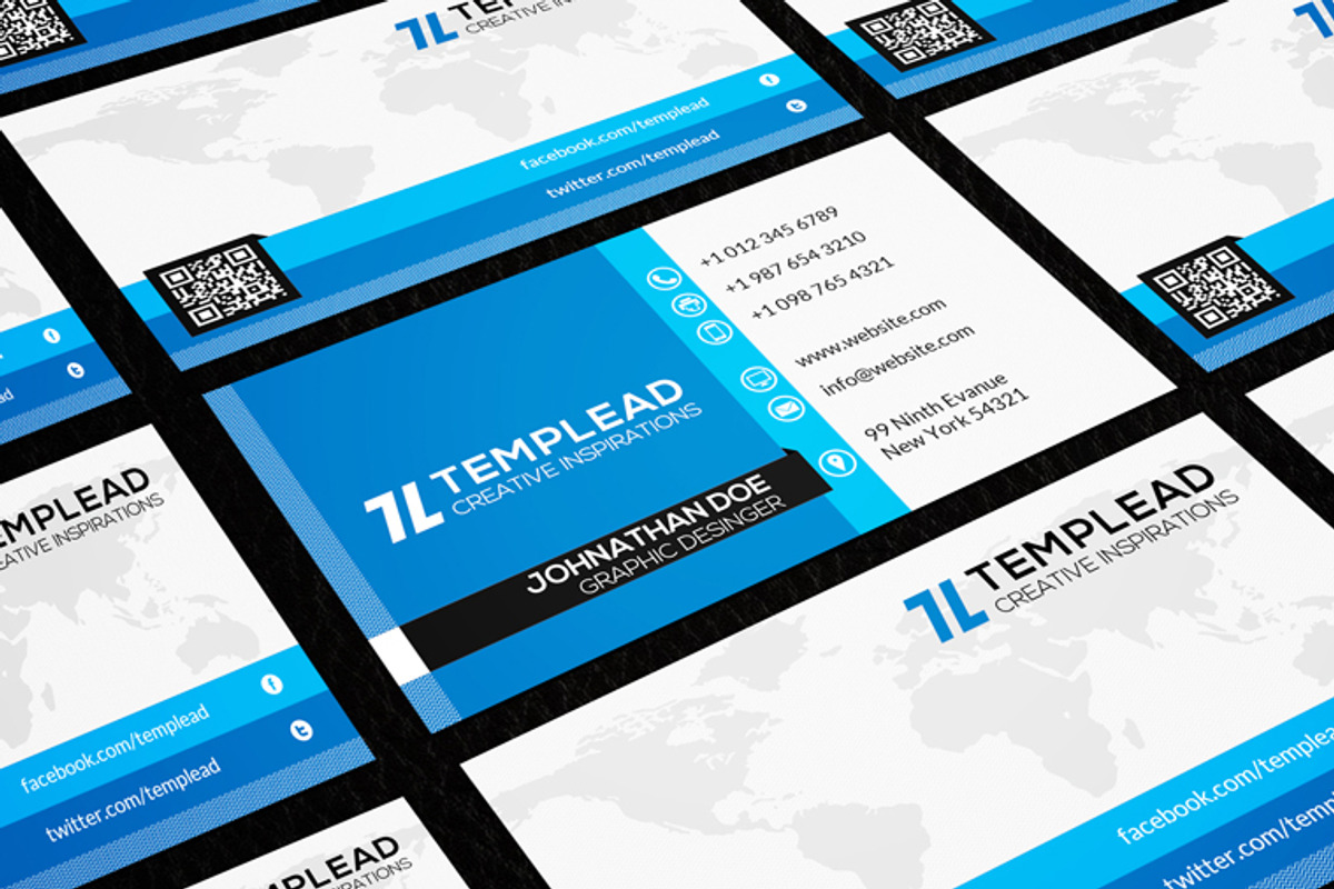 Corporate Business Card CM074, a Business Card Template by annozio (Photo 4 of 4)