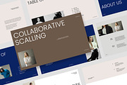 Wier : Minimal Design Google Slides, a Presentation Template by Punkl Camp (Thumbnail 1 of 16)