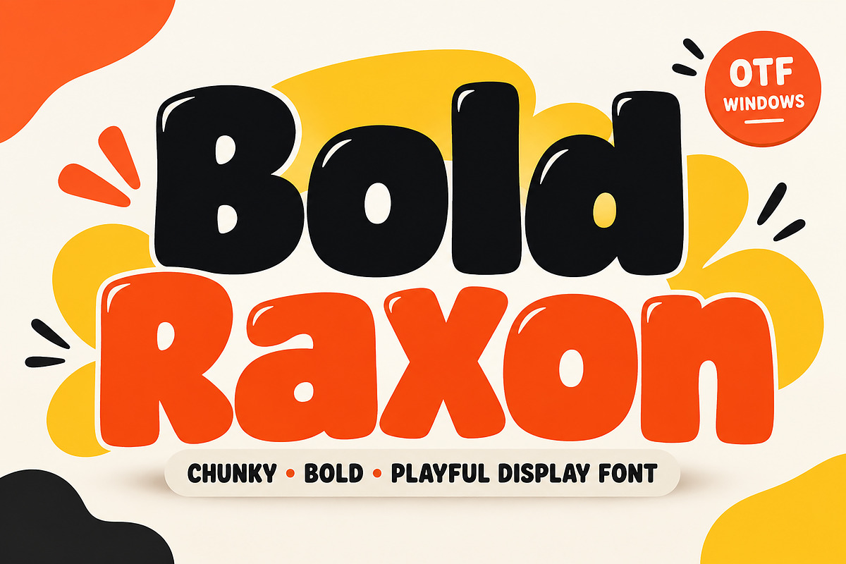 Bold Raxon, a Script Font by Wow Magic (Photo 1 of 4)