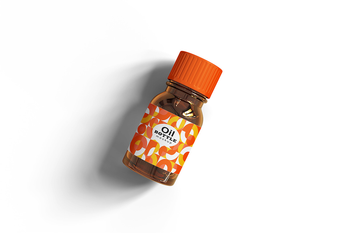 Glass Bottle Mockup, a Packaging Mockup by mockupbuys (Photo 4 of 7)