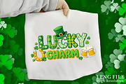 Crochet LUCKY St. Patrick's Day PNG, an Illustration by Canvas Craft (Thumbnail 1 of 4)