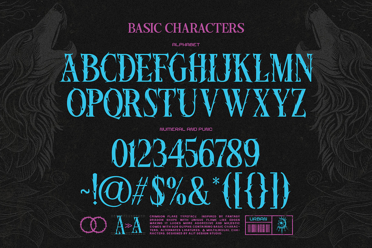 Alpha Spike Typeface, a Serif Font by alit design (Photo 16 of 17)