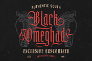 Wellfoge Blackletter Rough Font, a Blackletter Font by alit design (Thumbnail 4 of 20)