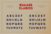 SUMMER CLASICO - Vintage Font, a Sans Serif Font by Konstantine Studio (Thumbnail 8 of 9)