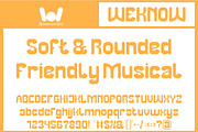 Smiling Wave font, a Font by weknow (Thumbnail 4 of 8)
