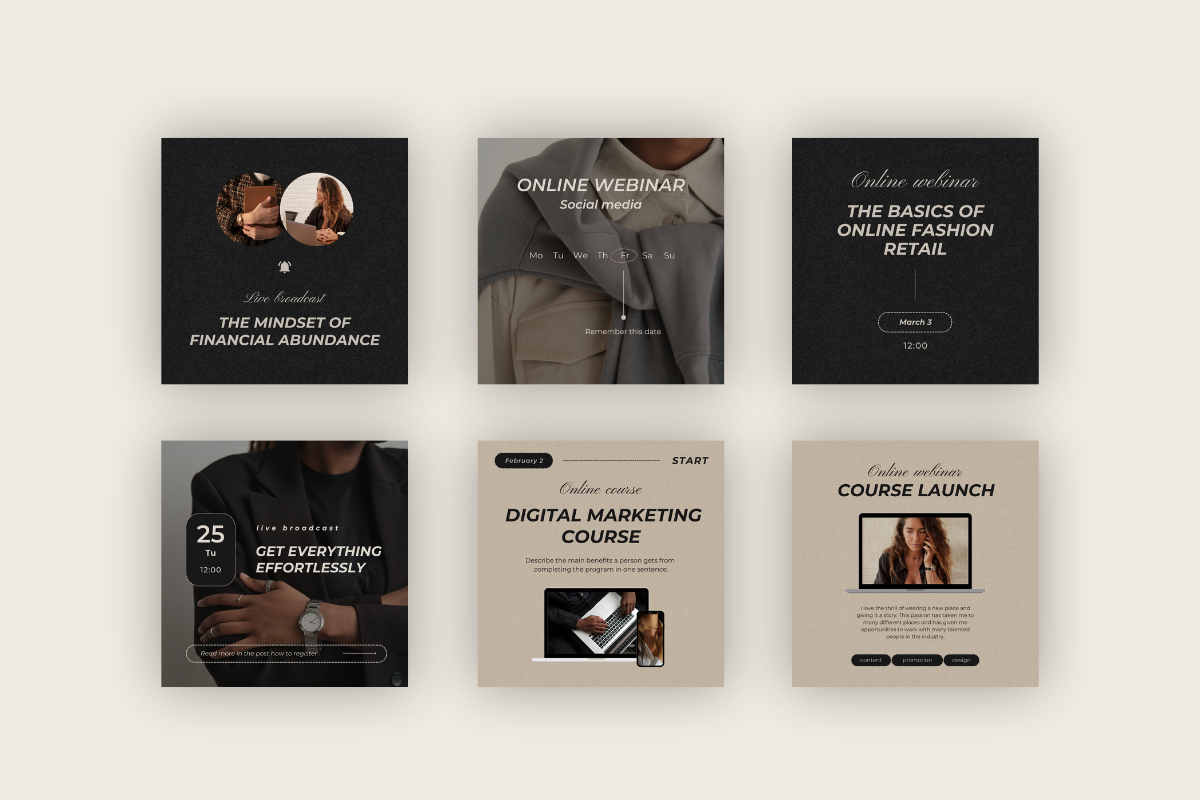 Bundle 3 in 1 Multipurpose 309tmplts, a Social Media Template by Make It Yours Lab. (Photo 16 of 22)