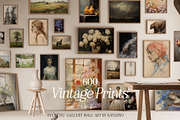 600 Vintage Prints, a Background Graphic by Purple (Thumbnail 1 of 14)
