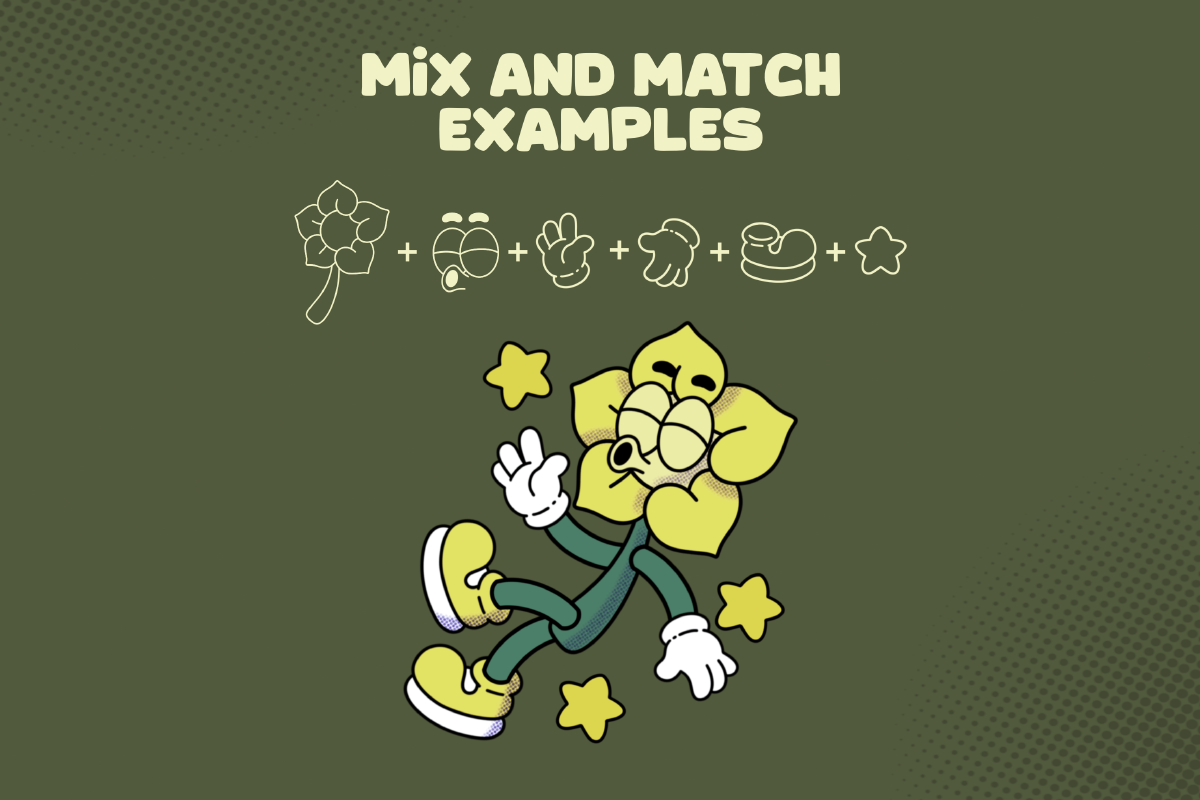 Mega Pack: Retro Plant Stamp, a Brush Add-On by Pixel Picasso Studio (Photo 8 of 13)