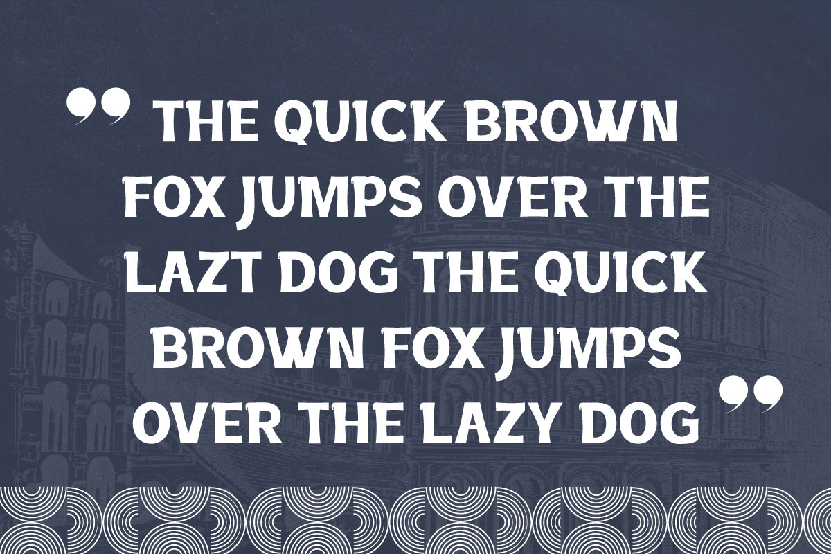 Magire - Retro Display Font, a Sans Serif Font by trabaskriya (Photo 6 of 8)