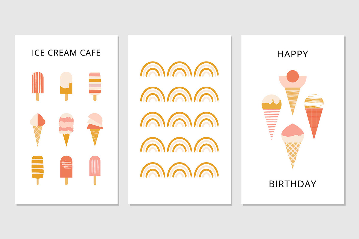 Ice cream abstract, a Pattern Graphic by Anatartan Design (Photo 11 of 18)