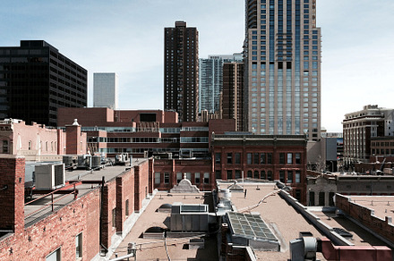 Denver rooftops and buildings, an Architecture Photo by Sick Optix