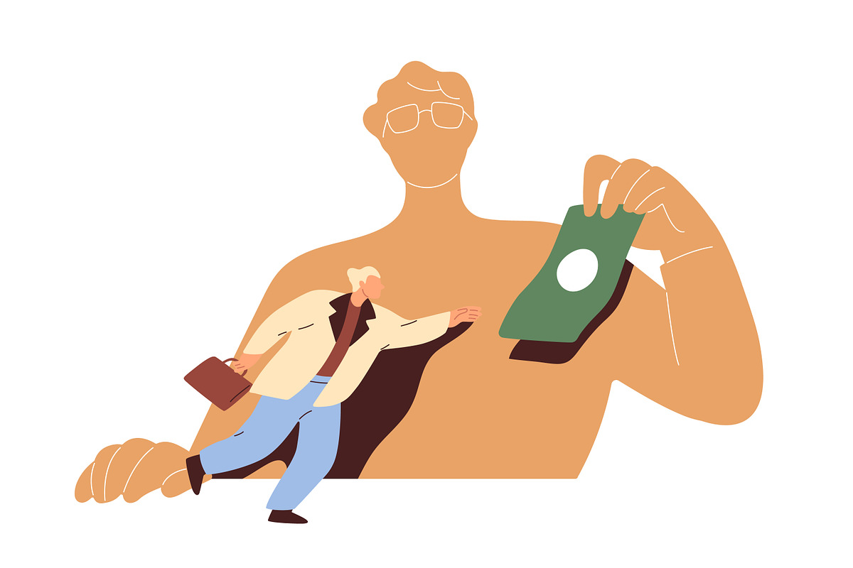 Manipulation and control concept, a Person Illustration by Good Studio (Photo 5 of 8)