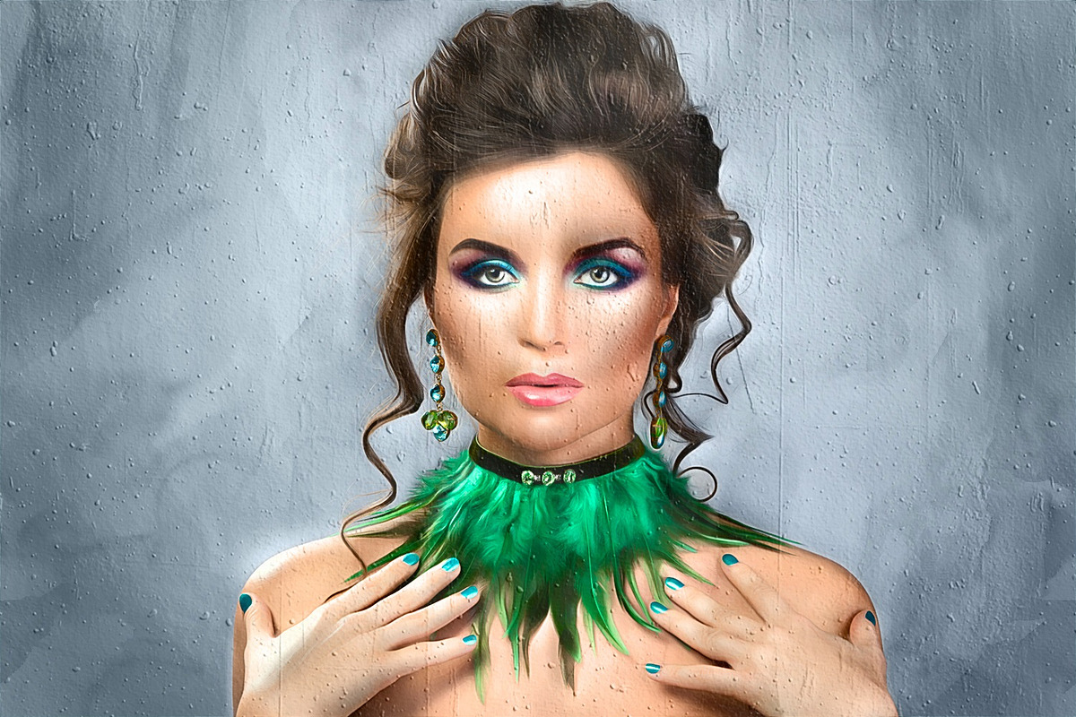 Dynamic Oil Painting Effect, an Action Add-On by MRI STUDIO (Photo 20 of 20)