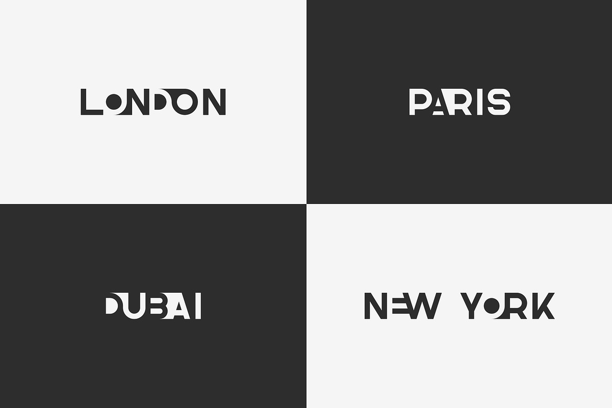 Blackpaper - 1st Negative Space Font, a Sans Serif Font by VP Fonts (Photo 11 of 14)