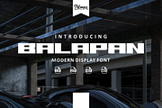 Balapan, a Sans Serif Font by almazstudio (Thumbnail 1 of 10)