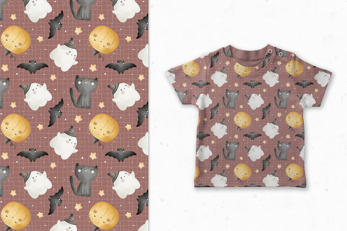 Halloween, a Pattern Graphic by AnnieArt (Photo 5 of 7)
