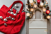 Christmas Tote Bag - Bundle 100 JPG, a Household Mockup by KennedyStudio (Thumbnail 5 of 16)