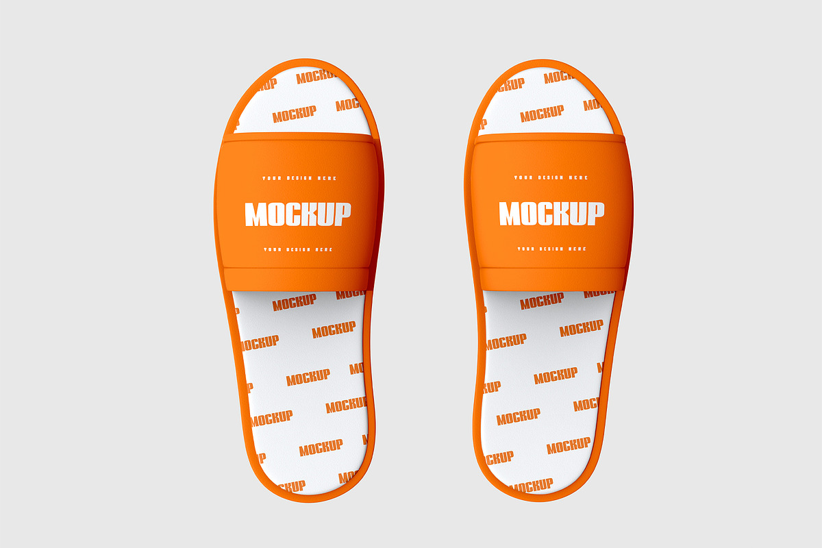 Hotel Slipper Mockup Template, a Product Mockup by graphypix (Photo 1 of 4)