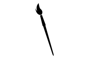Paintbrush artists, an Icon by Mark1987