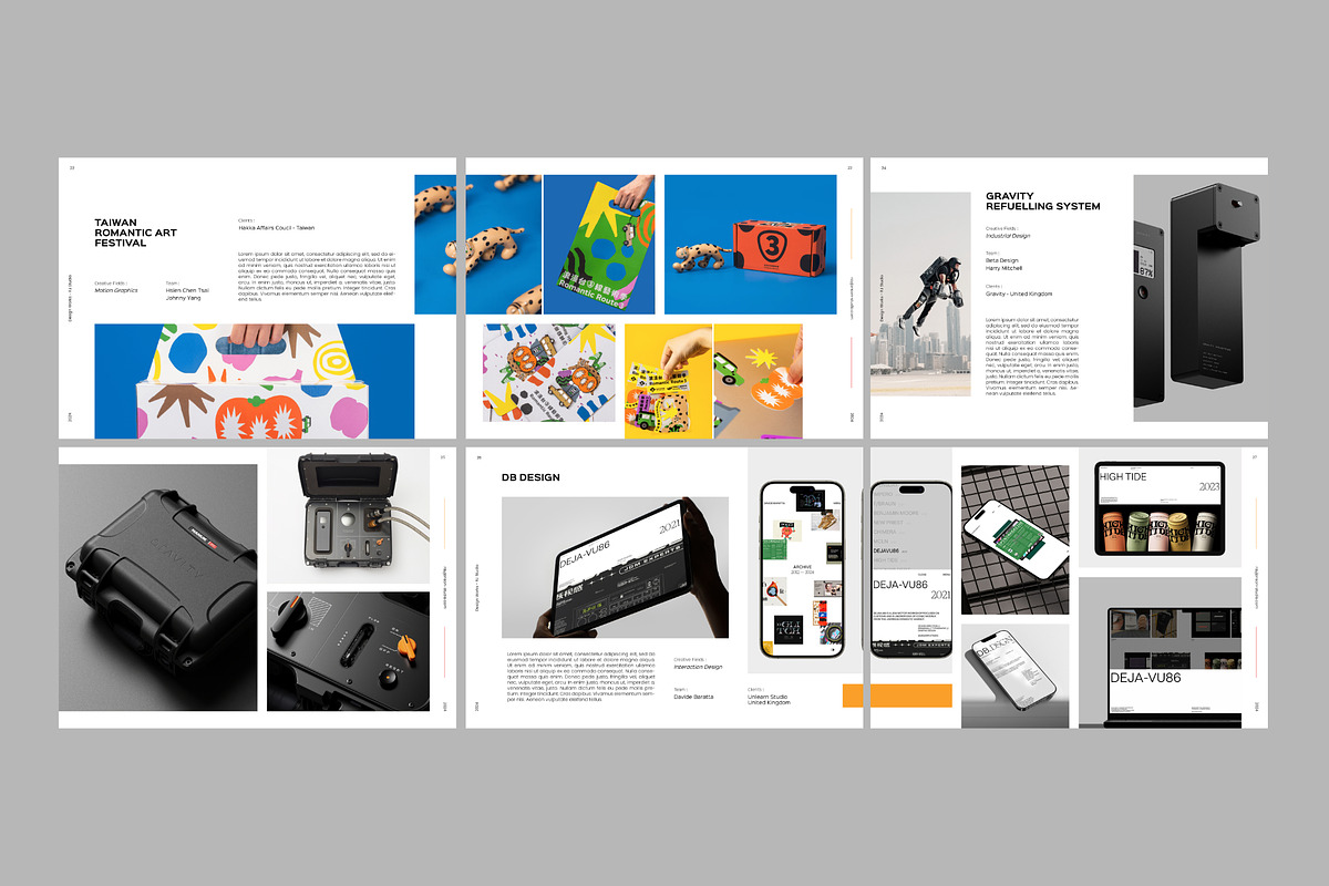 Clean Portfolio Design, a Marketing Template by Bervisual (Photo 6 of 6)