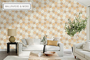Retro Mod Flowers Vector Patterns, a Pattern Graphic by Jennadesigns (Thumbnail 12 of 13)
