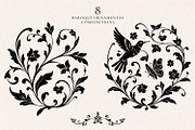 Baroque Ornament Collection, a Decorative Illustration by Papatongartist (Thumbnail 3 of 14)