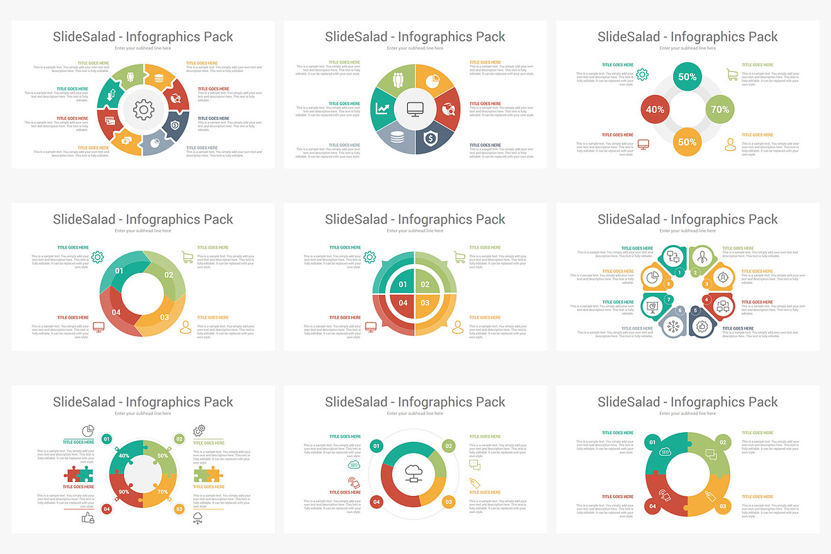 Best Google Slides Infographics Pack, a Presentation Template by SlideSalad (Photo 18 of 35)