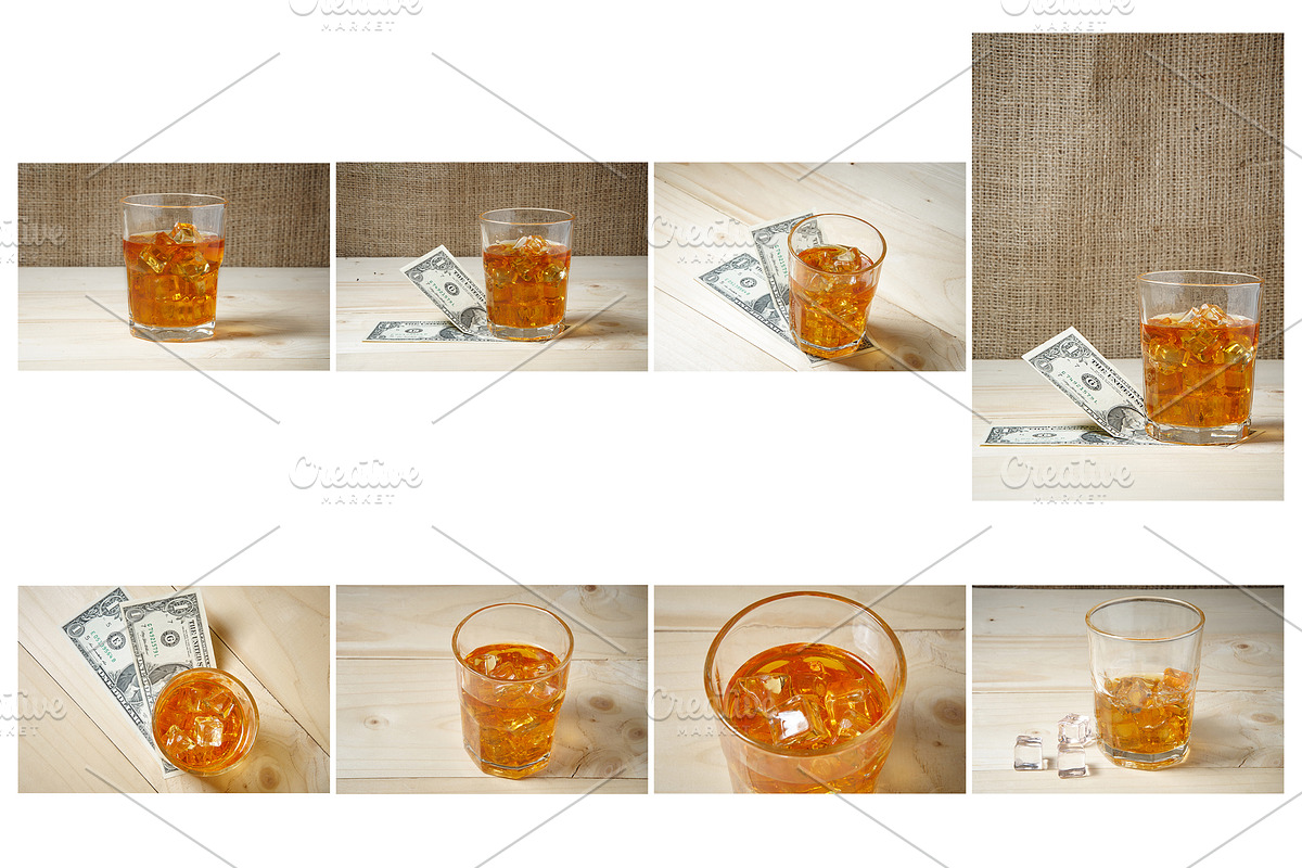 Glass of Whiskey with ice, a Food & Drink Photo by Design Lab. (Photo 2 of 3)