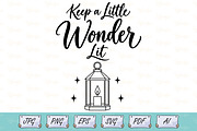 Keep a Little Wonder Lit SVG, an Object Illustration by Ghagra (Thumbnail 1 of 6)