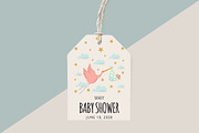 Baby Shower Invitation Templates, a Card Template by Pixejoo (Thumbnail 4 of 5)