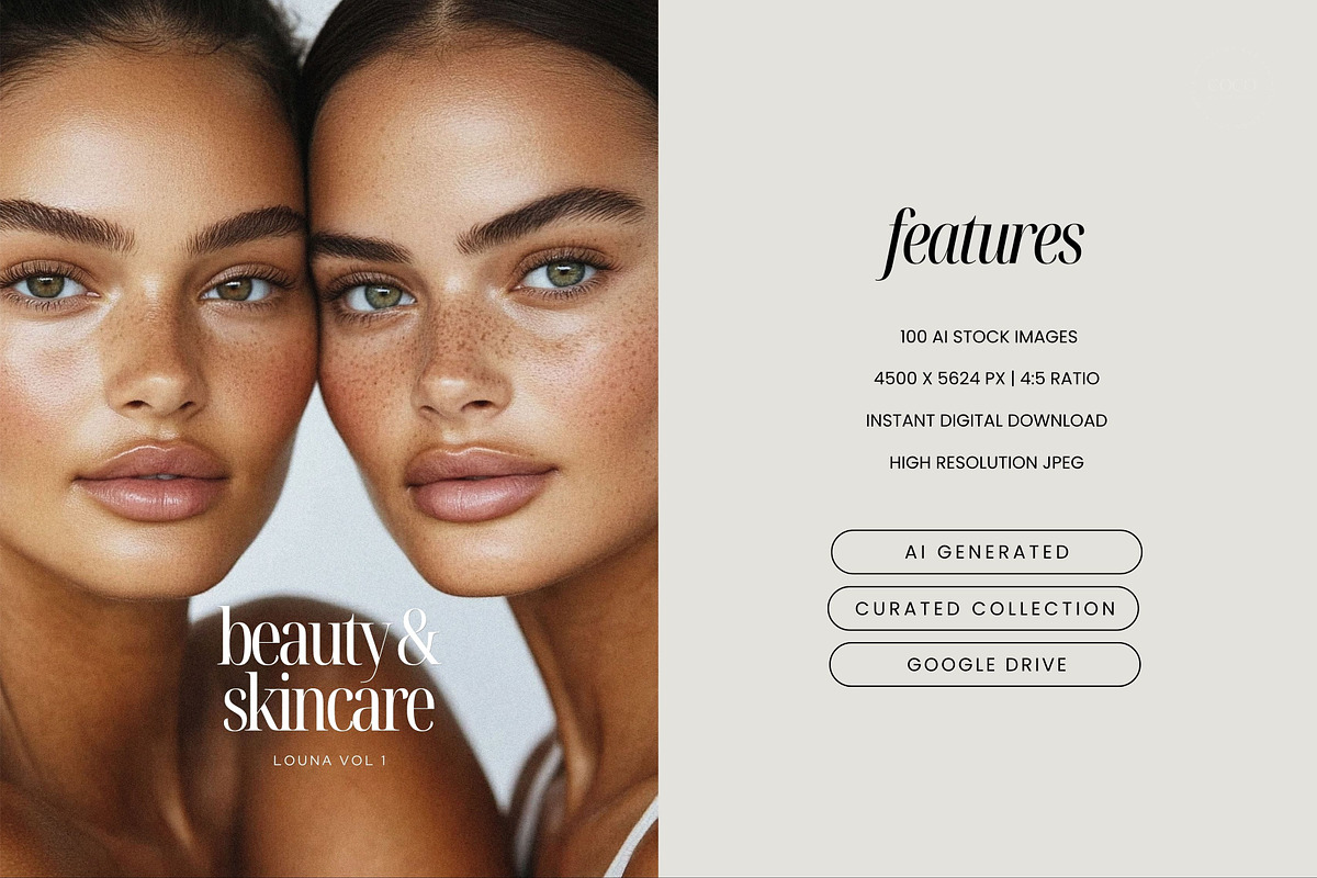 100 Beauty Skincare Stock Photos, a Beauty & Fashion Photo by COCO Designs (Photo 2 of 21)