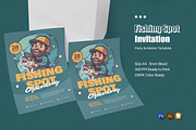 Fishing Spot Party Invitation, an Invitation Template by Esensifiksi.studio (Thumbnail 1 of 2)