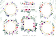 Watercolor floral collection, a Decorative Illustration by Vera●Suleimanova (Thumbnail 6 of 18)
