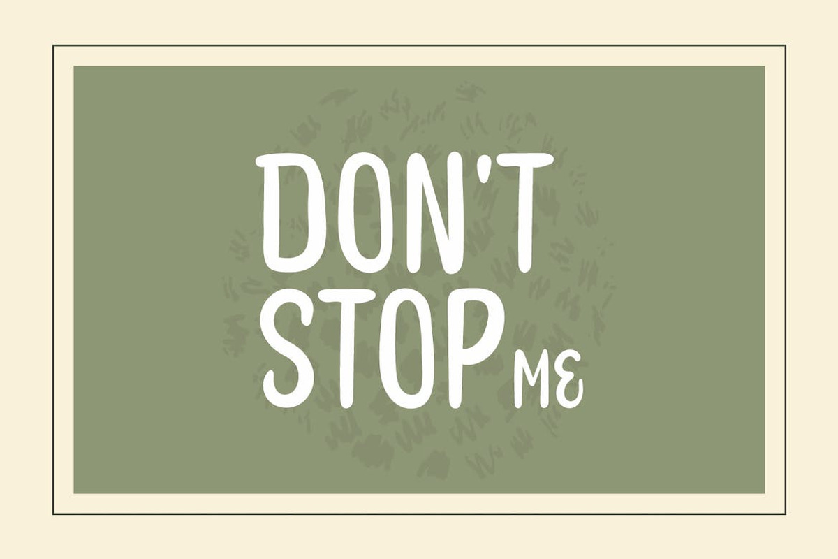 Determine - Handwriting Display Font, a Handwritten Font by CreateBigSupply (Photo 5 of 10)