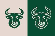 Bold Bull Logo Silhouette Brand, a Branding & Logo Template by Signatoro (Thumbnail 1 of 3)