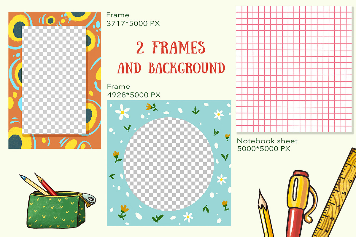 Forest School - Clip Art Set, an Animal Illustration by Mashamashastu (Photo 6 of 9)