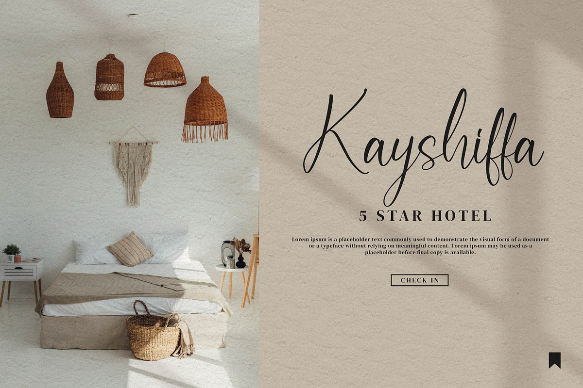 Qireenatta, a Script Font by Integritype Studio (Photo 7 of 15)